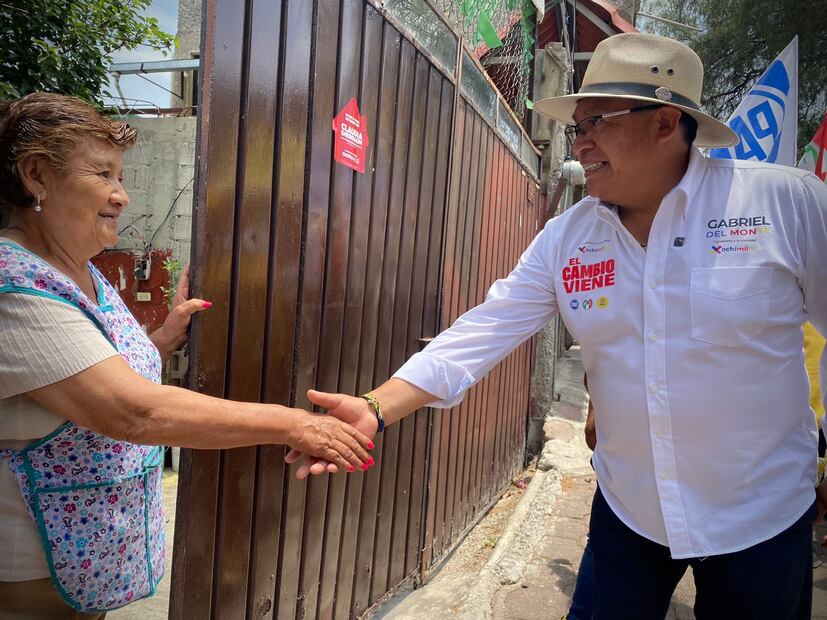 Gabriel del Monte confía en ganar Xochimilco. (Foto: especial)