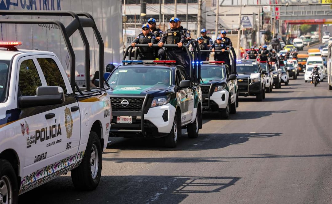Iztapalapa fortalece seguridad en límites con La Paz, Edomex (29/12/2025). Foto: Especial