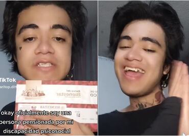¿Qué es la discapacidad psicosocial, por la que un joven presumió en TikTok recibir pensión?