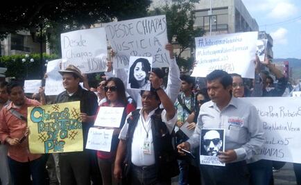 Protestan en Chiapas por caso de fotoperiodista