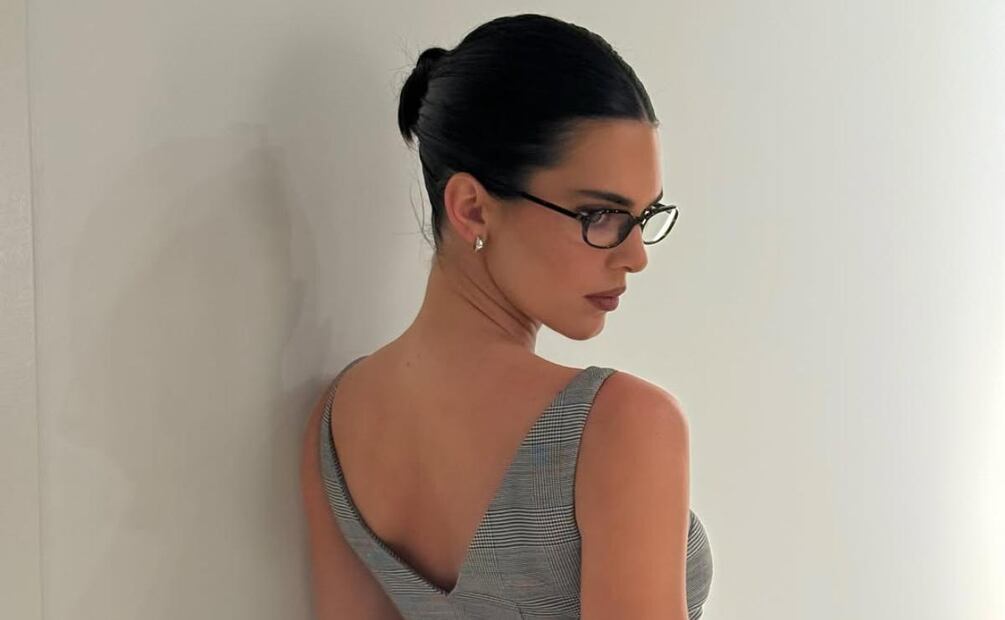 Este peinado de Kendall Jenner es elegante y fácil de hacer. Foto: Instagram @kendalljenner