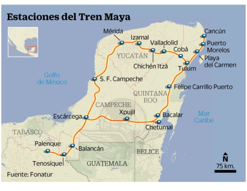 Dan a conocer diseño de las primeras dos estaciones del Tren Maya 