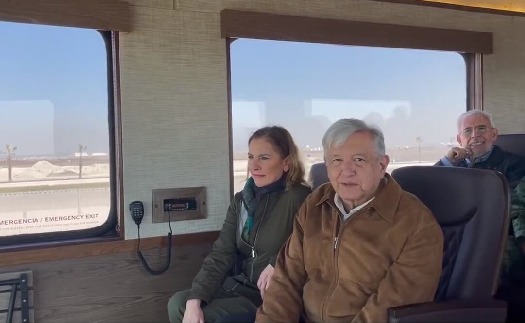 En 2021 se desató una polémica luego que la oposición aseguró que recorrido del Tren Suburbano de AMLO era una simulación, sin embargo, el presidente López Obrador lo negó. Foto: Captura de pantalla.