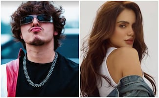 Gabito Ballesteros confirma romance con Samadhi Zendejas: presume beso y le dedica canción
