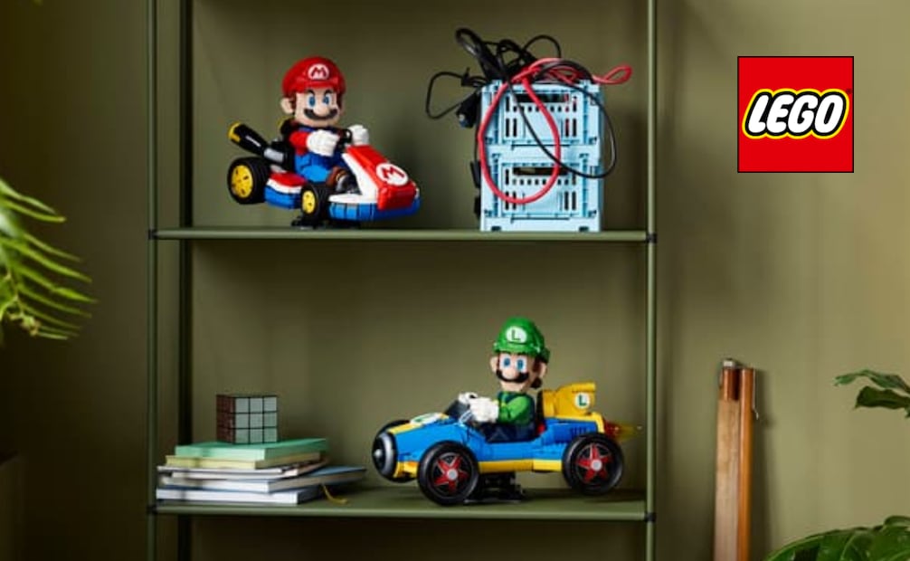 Esta colaboración complementa el set lanzado previamente, inspirado en Mario. Foto: LEGO