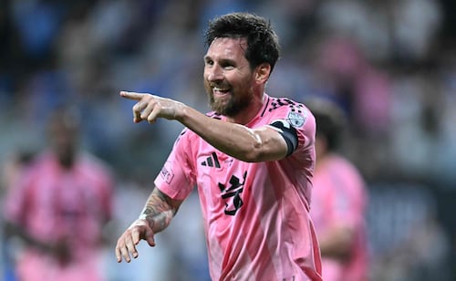 Ante Cruz Azul, Leo Messi llegó a los 100 goles con el Inter Miami