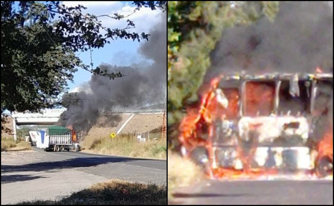 Los reportes indican que los criminales se movilizaron en varias camionetas y salieron a las vías estatales y federales de comunicación, donde despojaron a los chóferes de sus unidades Foto: Especial