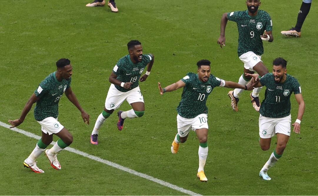 Arabia Saudita le remontó a Argentina / FOTO: AP