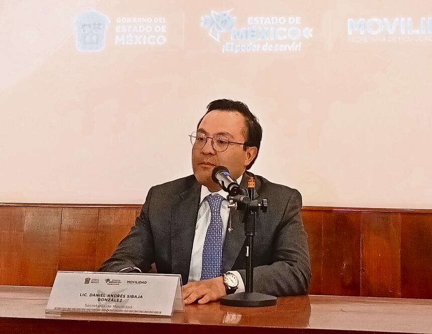 Daniel Sibaja dijo que la Línea 3 del Mexicable estaría concluida en el primer semestre de 2026. Foto: de Rebeca Jiménez. El Universal