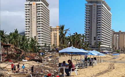Navidad en Acapulco: En imágenes; así va la reconstrucción de las playas tras la furia del huracán Otis