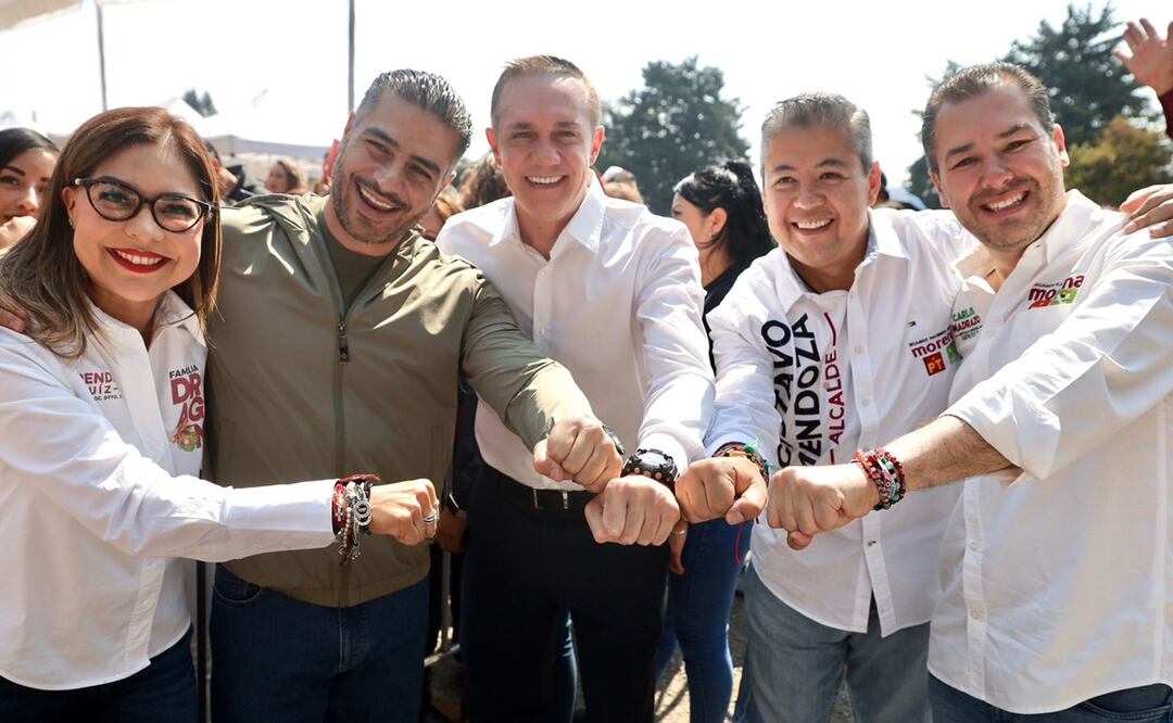 Adrián Rubalcava y Omar García Harfuch coinciden en que trabajo conjunto permite lograr buenos resultados. Foto: Especial