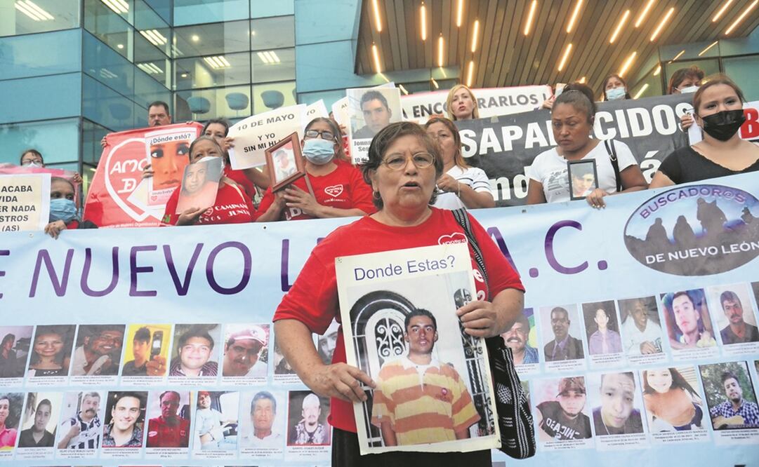 En Nuevo León, las madres pidieron agilizar investigaciones. Foto: EMILIO VÁSQUEZ. EL UNIVERSAL
