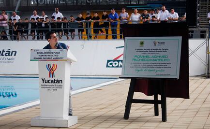 Centro acuático llevará nombre del clavadista Rommel Pacheco en Yucatán