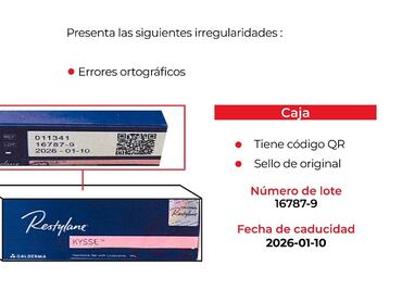 Cofepris alerta sobre falsificación de rellenador labial; advierte a clínicas de belleza