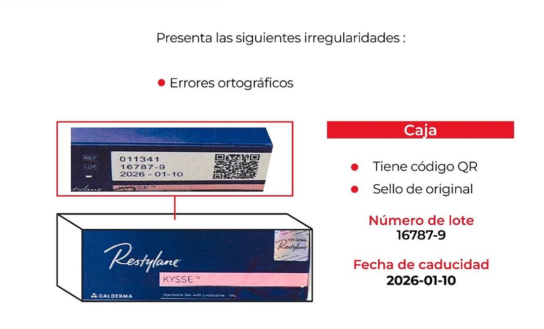 Cofepris recomendó a clínicas de belleza y otros establecimientos que, antes de adquirirlo, verifiquen que el distribuidor esté autorizado y validado por el fabricante. Foto: Especial