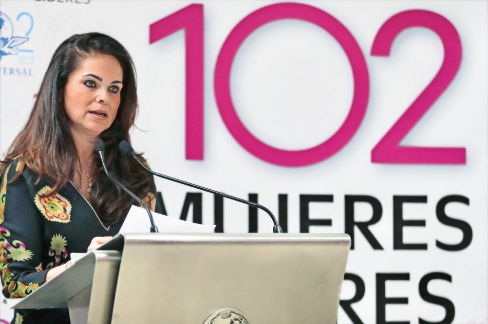 Perla Díaz de Ealy destacó que es necesario reconocer a todas las mujeres que han heredado un lugar importante en las diferentes esferas de la vida a nivel nacional e internacional (LUCÍA GODÍNEZ. EL UNIVERSAL)