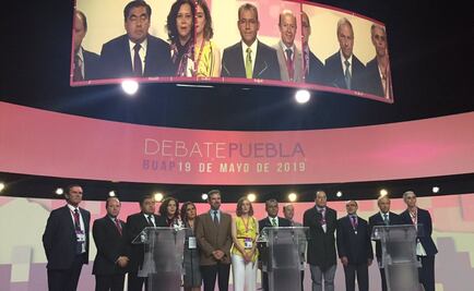 Minuto a Minuto. Debaten candidatos a la gubernatura de Puebla