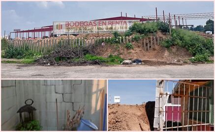 Denuncian que obras en nave industrial dañan casas