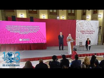 Gobierno presenta plan emergente de atención a mujeres y niñas