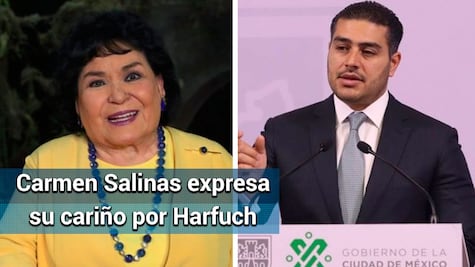 Conozco a Omar García Harfuch desde bebé: Carmen Salinas