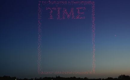 Video. Revista TIME presenta nueva portada en el cielo