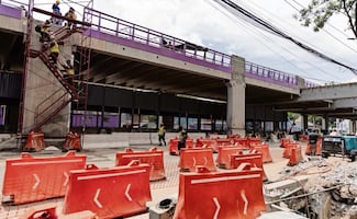 Van a contrarreloj las obras del Parque Elevado