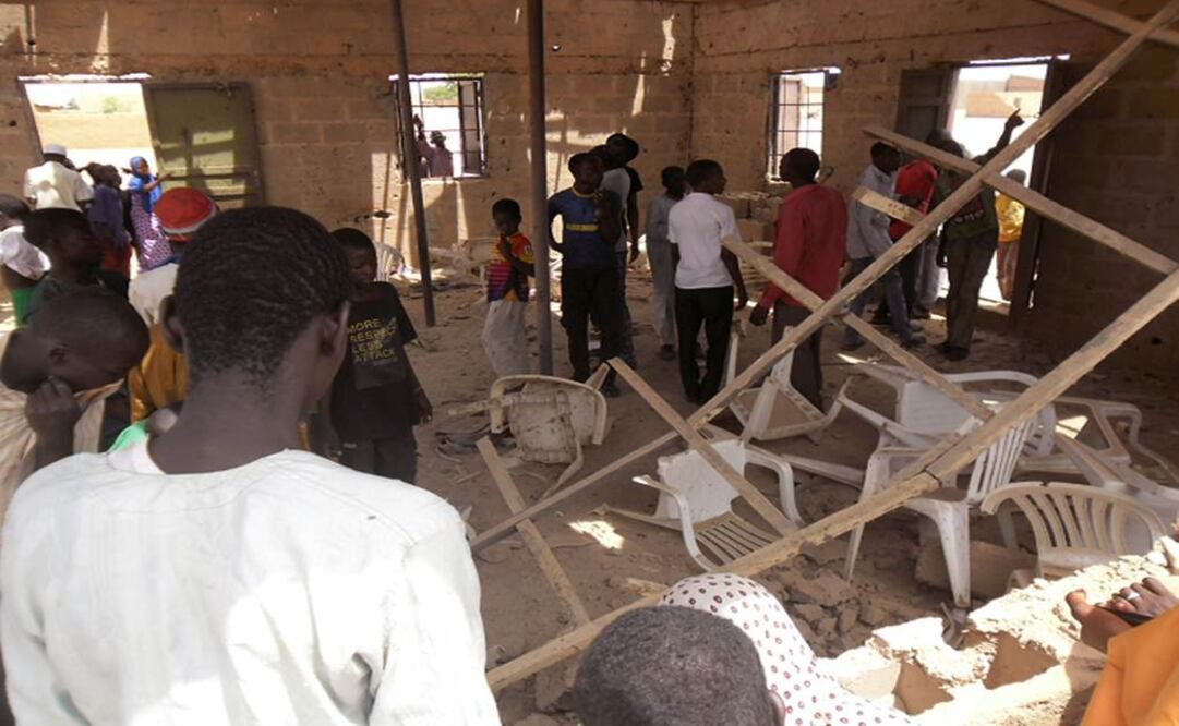 El hecho ocurrió el domingo, unas horas después de que una mujer se hiciera estallar en una concurrida iglesia evangélica en la ciudad de Potiskum. Foto: AP