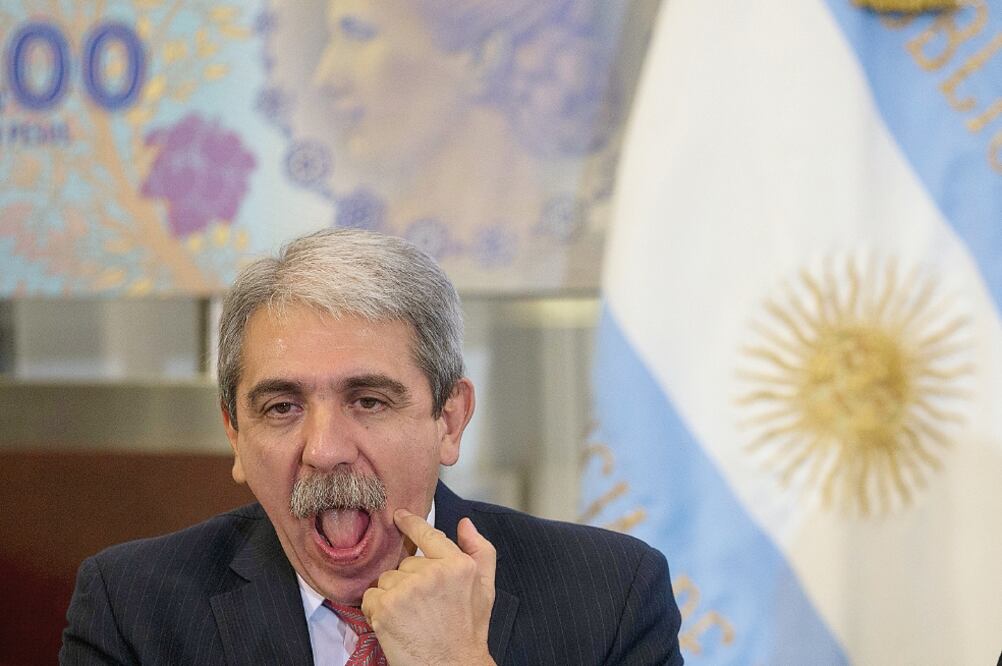 Martín Lanatta, uno de los prófugos, culpó al kirchnerista Aníbal Fernández (foto), de ser cómplice de un triple crimen, lo cual descarriló su candidatura (NATACHA PISARENKO. AP)