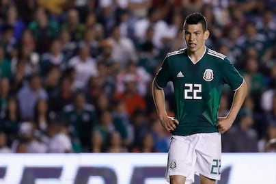 Hirving Lozano es baja de la Selección Mexicana
