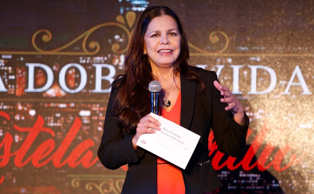 La productora Rosy Ocampo está lista para su nueva telenovela FOTO: Agustín Salinas / Agencia EL UNIVERSAL