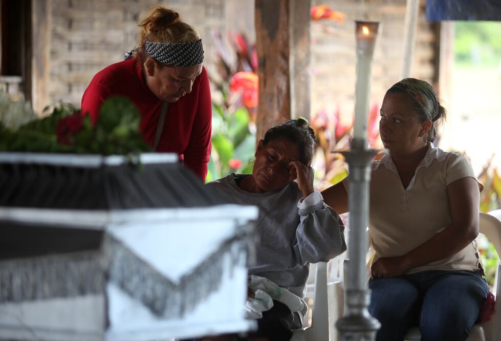 El funeral del niño Hidilberto. Xinhua/ EL UNIVERSAL