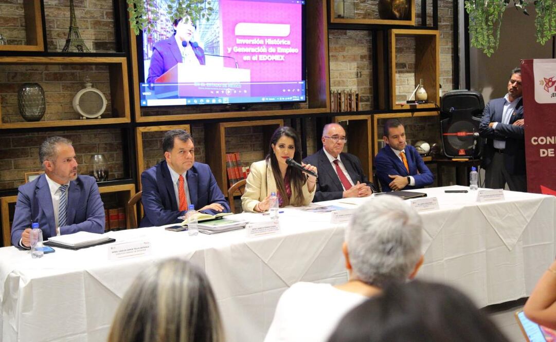 Edomex se posiciona en segundo lugar en inversión extranjera (21/05/2025). Foto: Especial