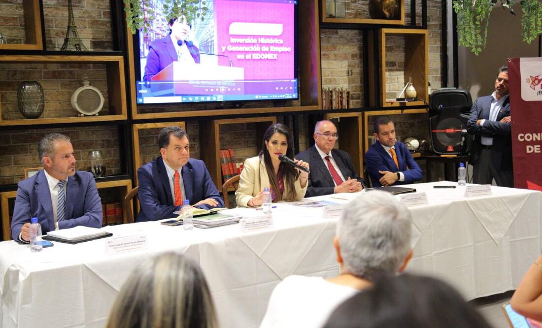 Edomex se posiciona en segundo lugar en inversión extranjera (21/05/2025). Foto: Especial