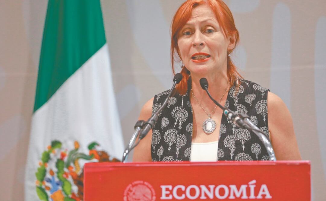 Secretaria de Economía, Tatiana Clouthier.  Foto: Archivo/EL UNIVERSAL 