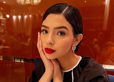 Ángela Aguilar apuesta por el total look de piel en la revista Billboard