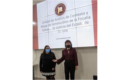 María Salguero, creadora del Mapa del Feminicidio en México, se incorpora a Fiscalía de Sonora