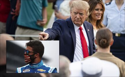 Bubba Wallace debe disculparse por mentir: Donald Trump