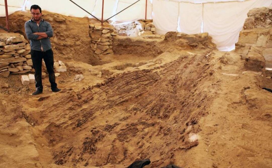 La arena del desierto protegió las tablas de madera y las fibras vegetales empleadas para unirlas. (FOTO de Facebook: Ministry of Antiquities)