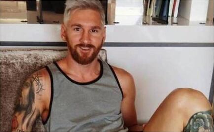 Messi sorprende con cambio de apariencia 