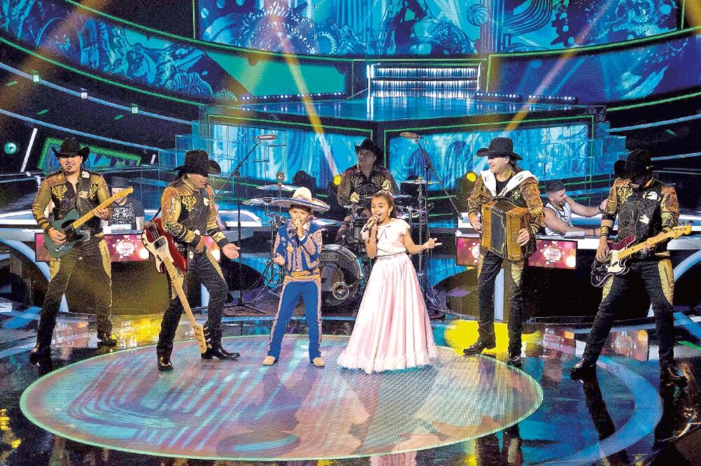 El grupo es jurado del programa Pequeños gigantes (AGUSTIN SALINAS. EL UNIVERSAL)