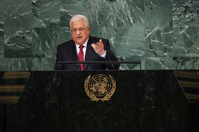 Israel ha dejado de ser un "socio" para la paz, dice Abbas en la ONU