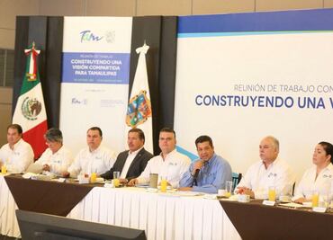 Se reúne gobernador de Tamaulipas con alcaldes electos
