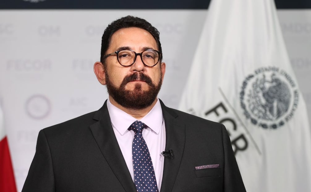 Vocero de la Fiscalía General de la República (FGR), Ulises Lara López (13/04/2026). Foto: Especial