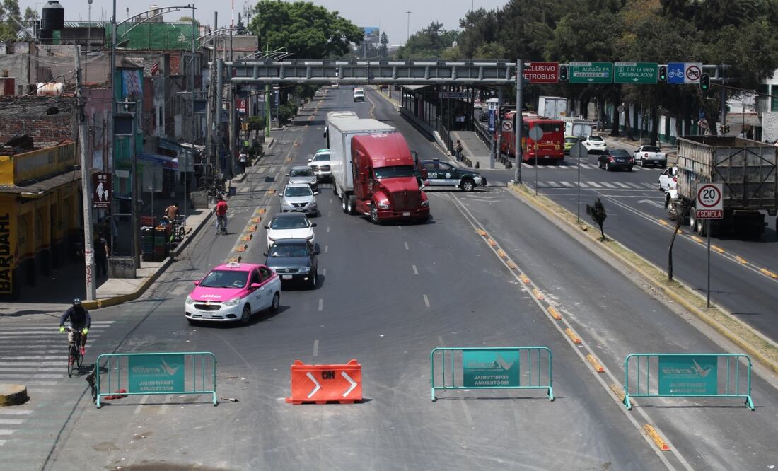 Ocho días sin avance en Eduardo Molina; trabajos concluyen, pero el cierre persiste. Foto: Darío Luna