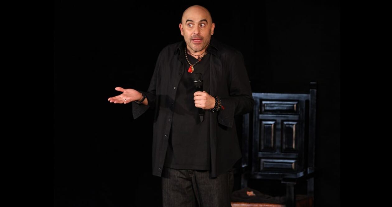  Héctor Suárez Gomís en el monólogo “El pelón en sus tiempos de cólera”. Foto: archivo 