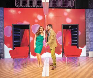 Hernán Albarenque se vuelve a enamorar con Penélope Menchaca