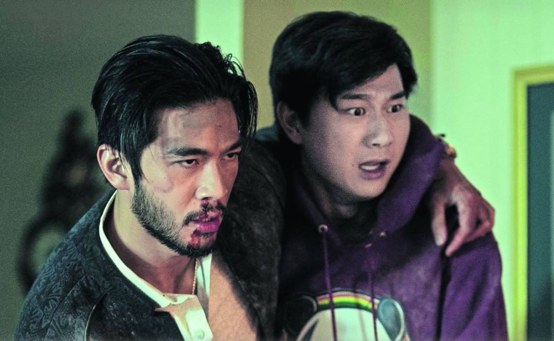 El show tiene escenas de acción protagonizadas por Chien (izq). Foto: Netflix.