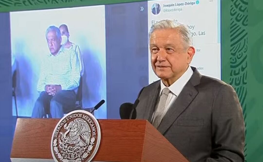El Presidente señaló a López-Dóriga por haber difundido la carta de corresponsabilidad de la SEP para el regreso a clases. Foto: Captura de pantalla