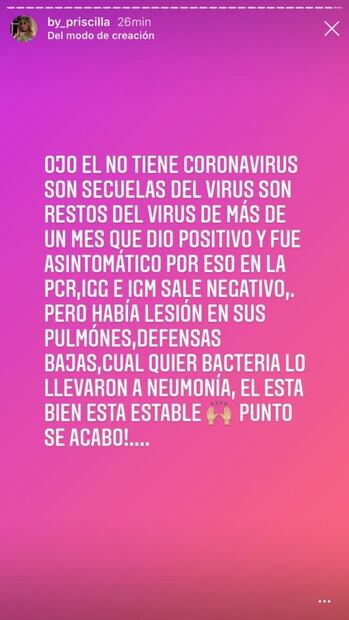 Emotivo mensaje del ‘Cata’ Domínguez tras salir del hospital