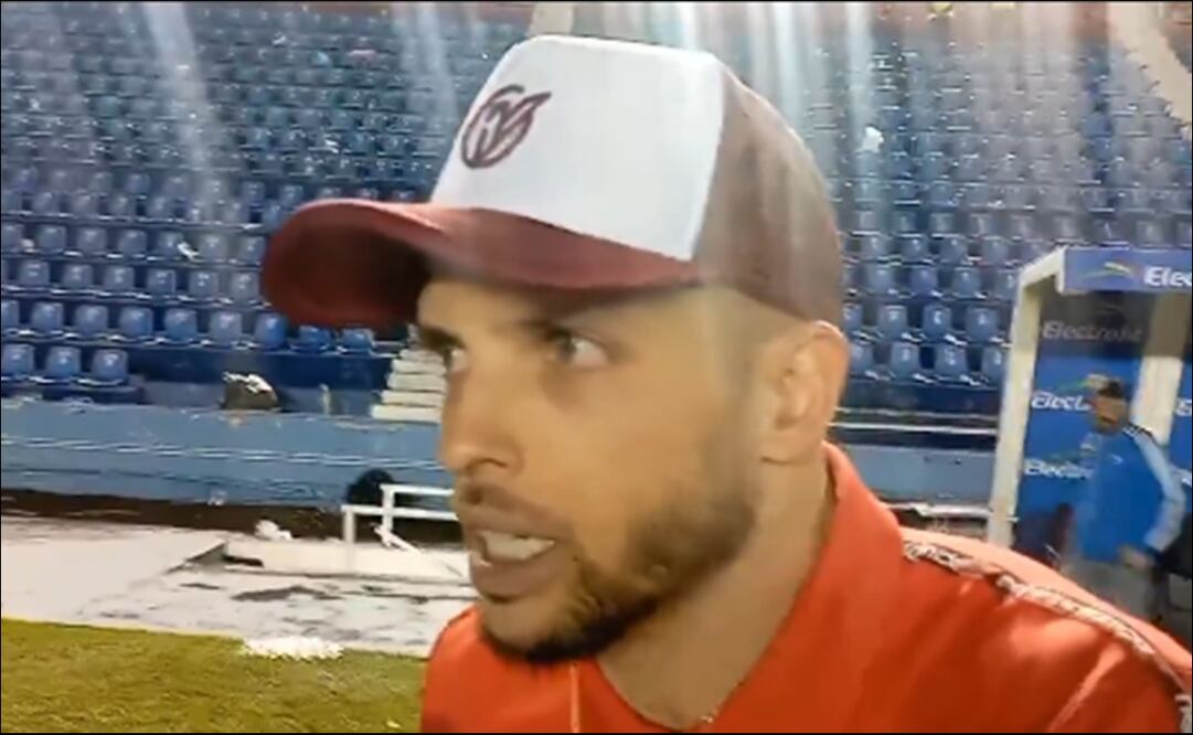 Tiago Volpi acusó al arbitraje de no parar el partido por gritos homofóbicos / Foto: Especiales